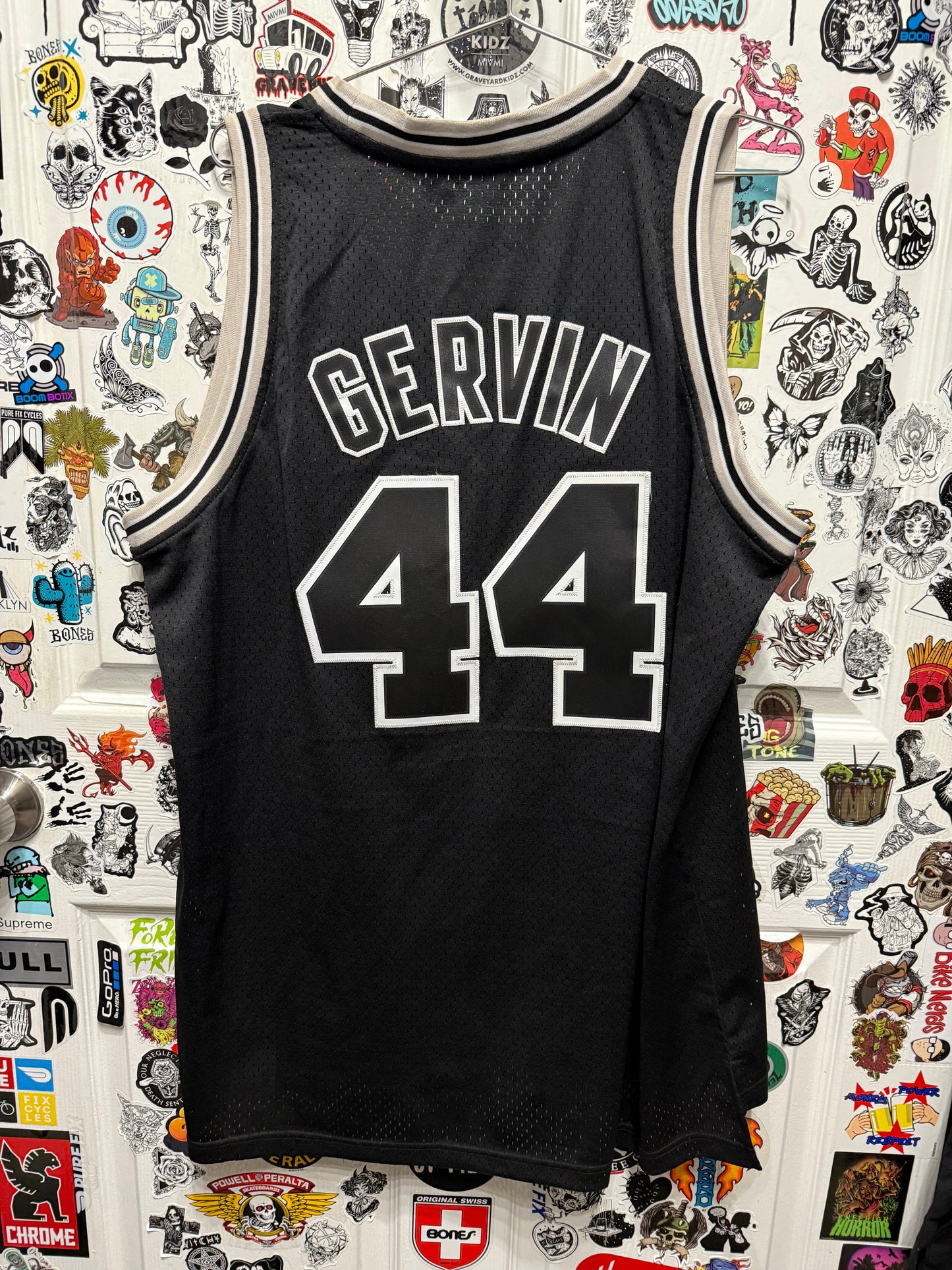Adidas Hardwood Classics George Gervin #44 San Antonio Spurs Jersey Size XL