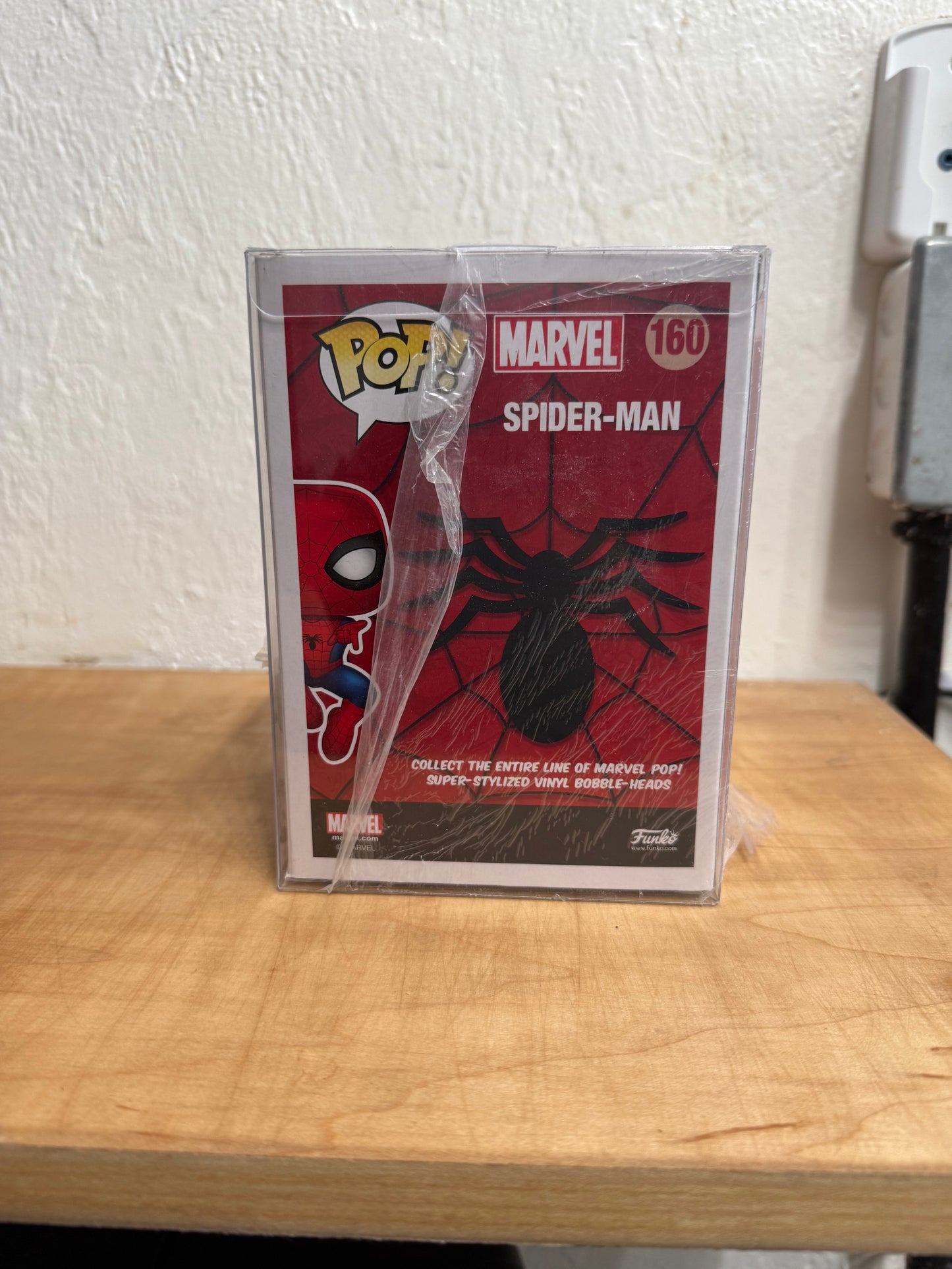 Funko Pop Spider-Man #160 Marvel Comics Collector Corps Exclusive