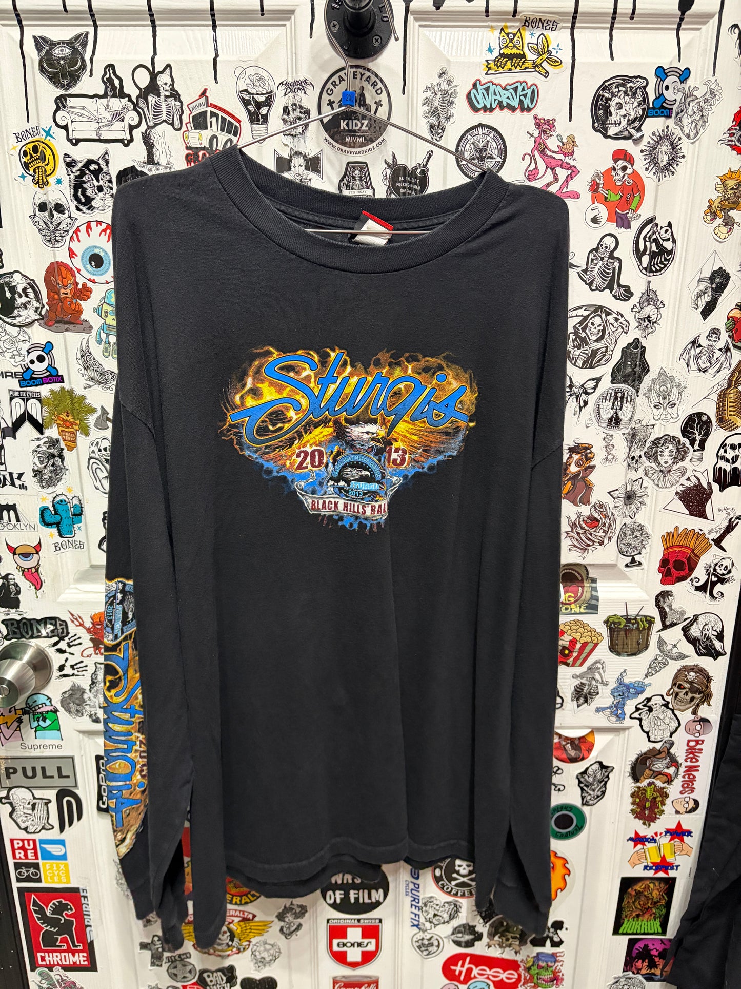 2013 Sturgis Black Hills Rally Long Sleeve Size 2XL