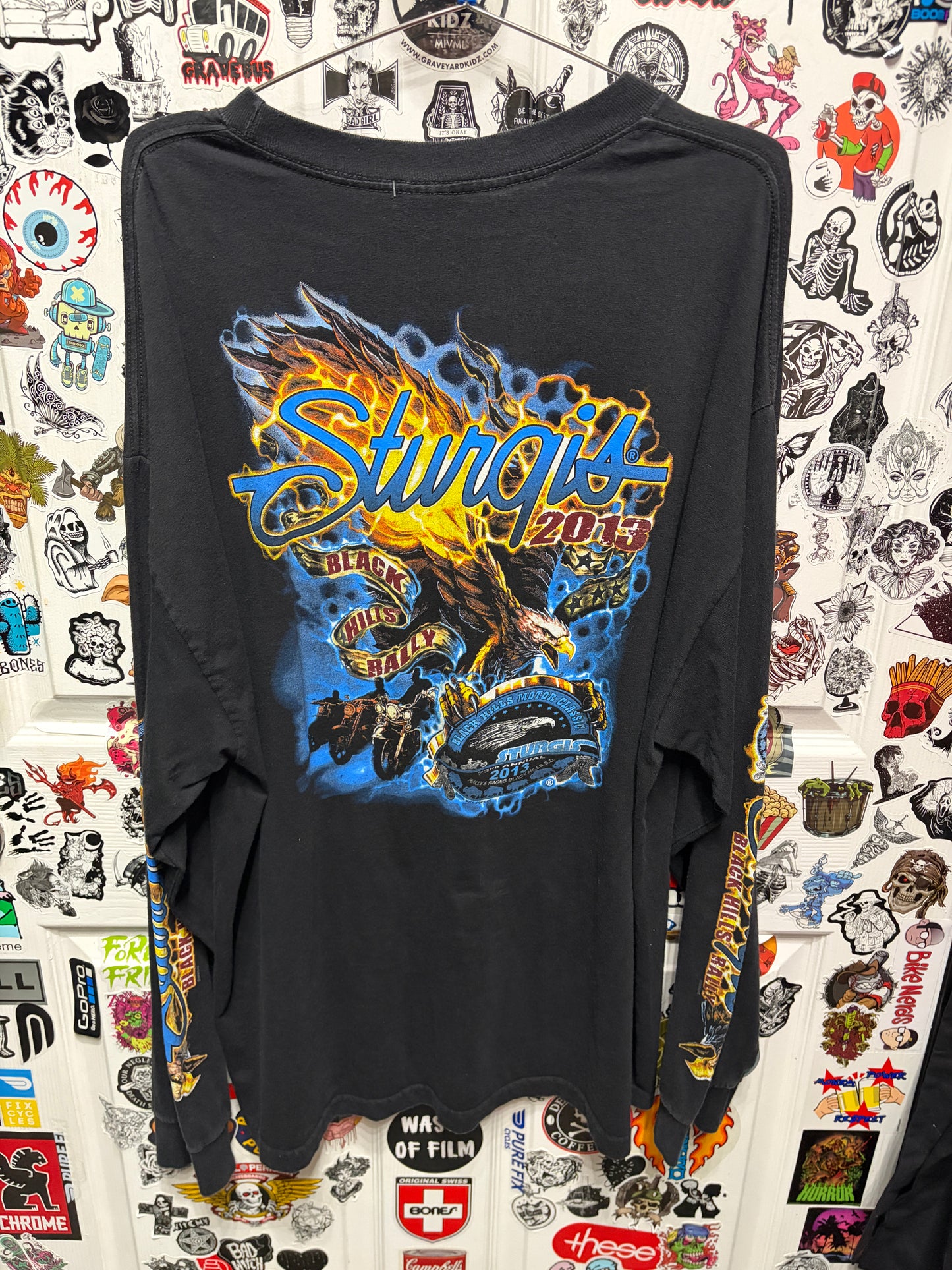 2013 Sturgis Black Hills Rally Long Sleeve Size 2XL