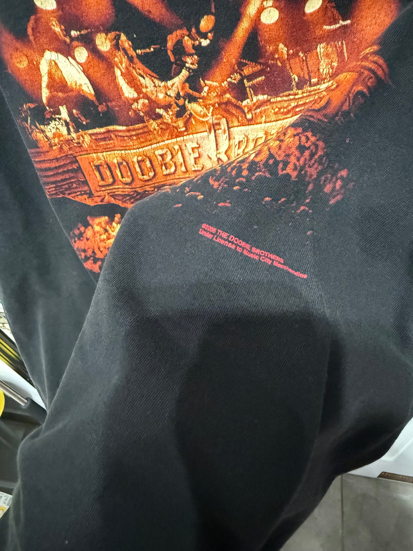 2005 Doobie Brother Tour T-Shirt Size L