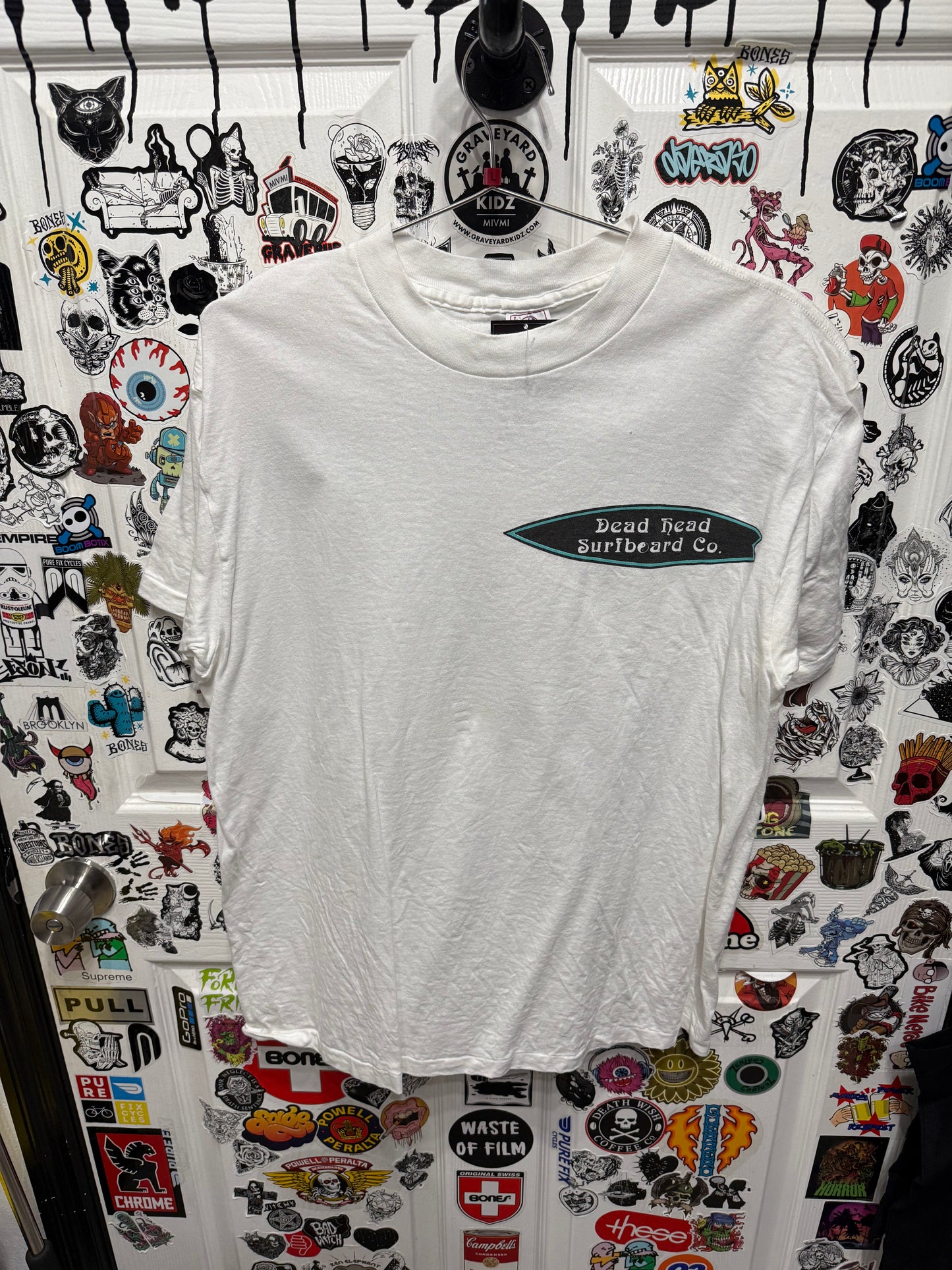 90's Grateful Dead Band Dead Head Surfboards Shirt  Size L