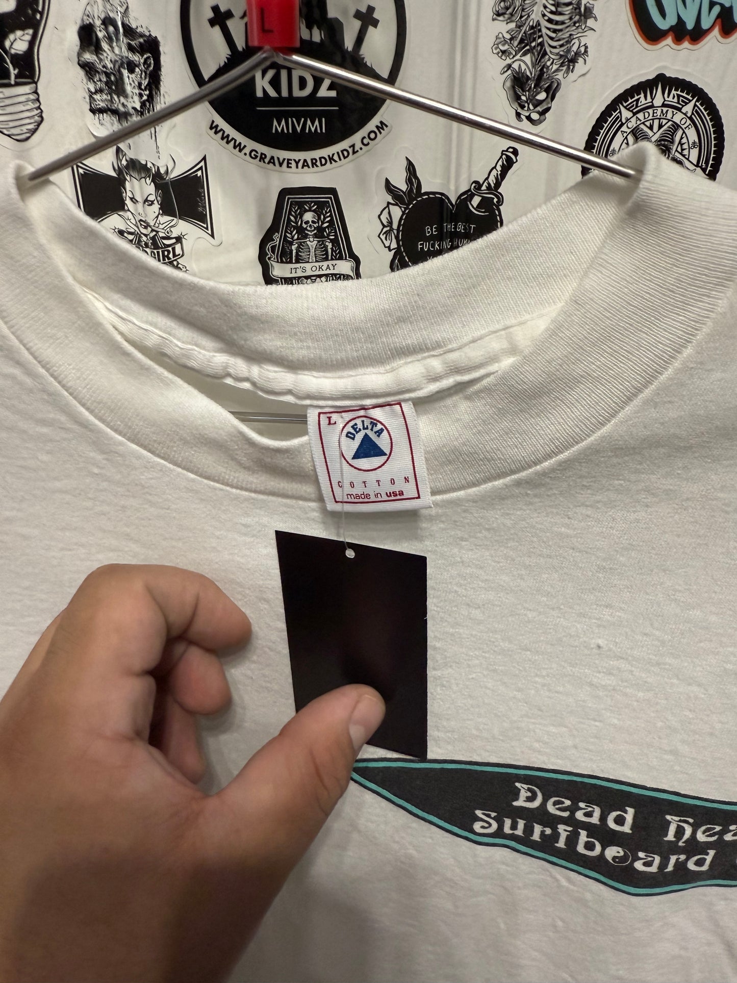 90's Grateful Dead Band Dead Head Surfboards Shirt  Size L