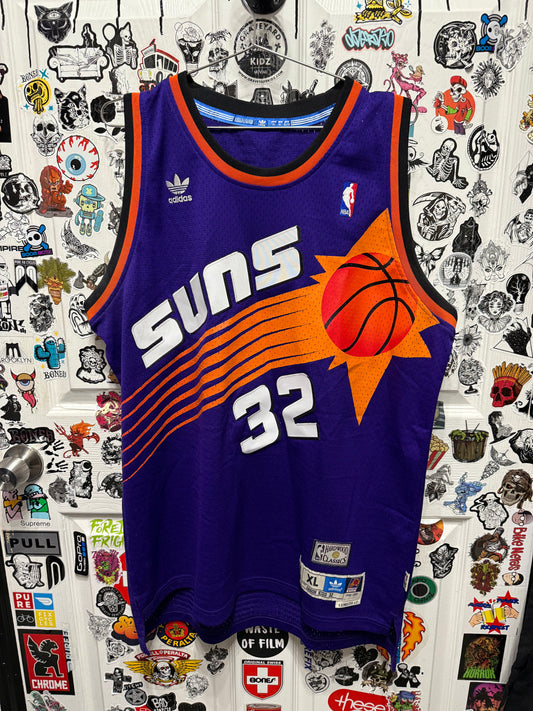 Adidas NBA Hardwood Classics Jason Kidd #32 Phoenix Suns Jersey Size XL
