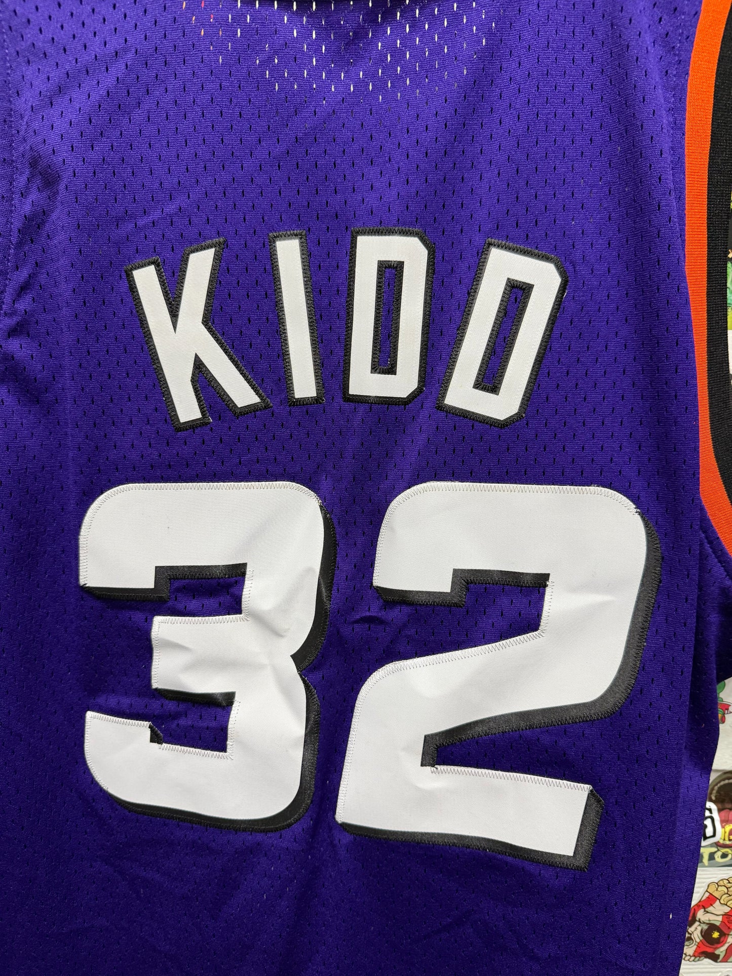 Adidas NBA Hardwood Classics Jason Kidd #32 Phoenix Suns Jersey Size XL
