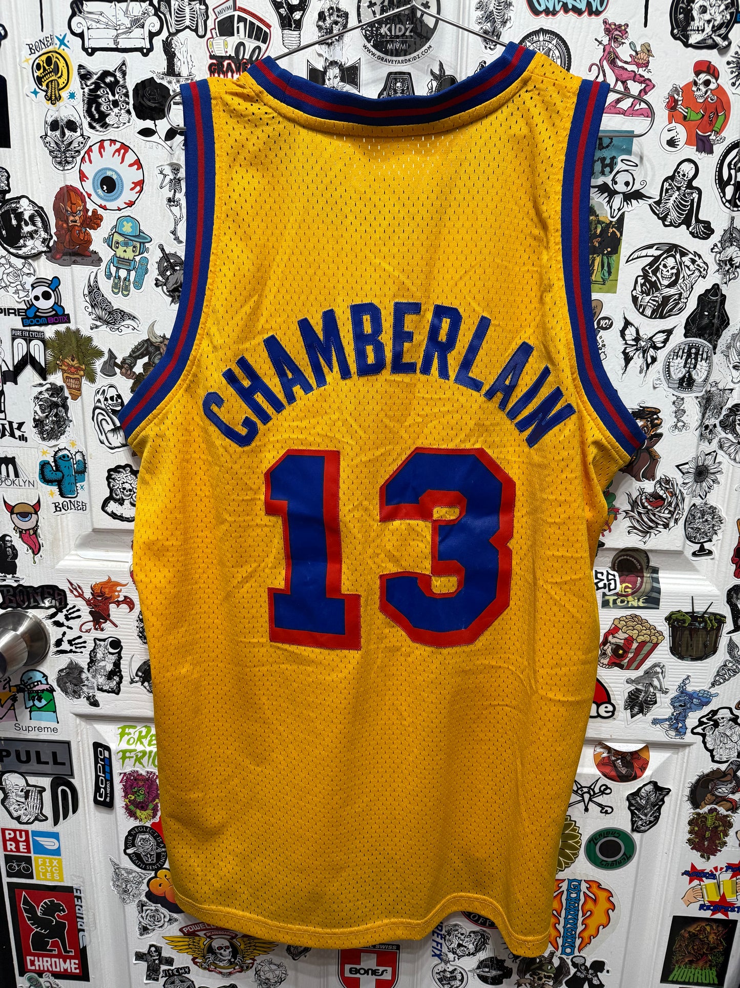 Adidas NBA Hardwood Classics Wilt Chamberlain #32 San Francisco Warriors Jersey Size XL