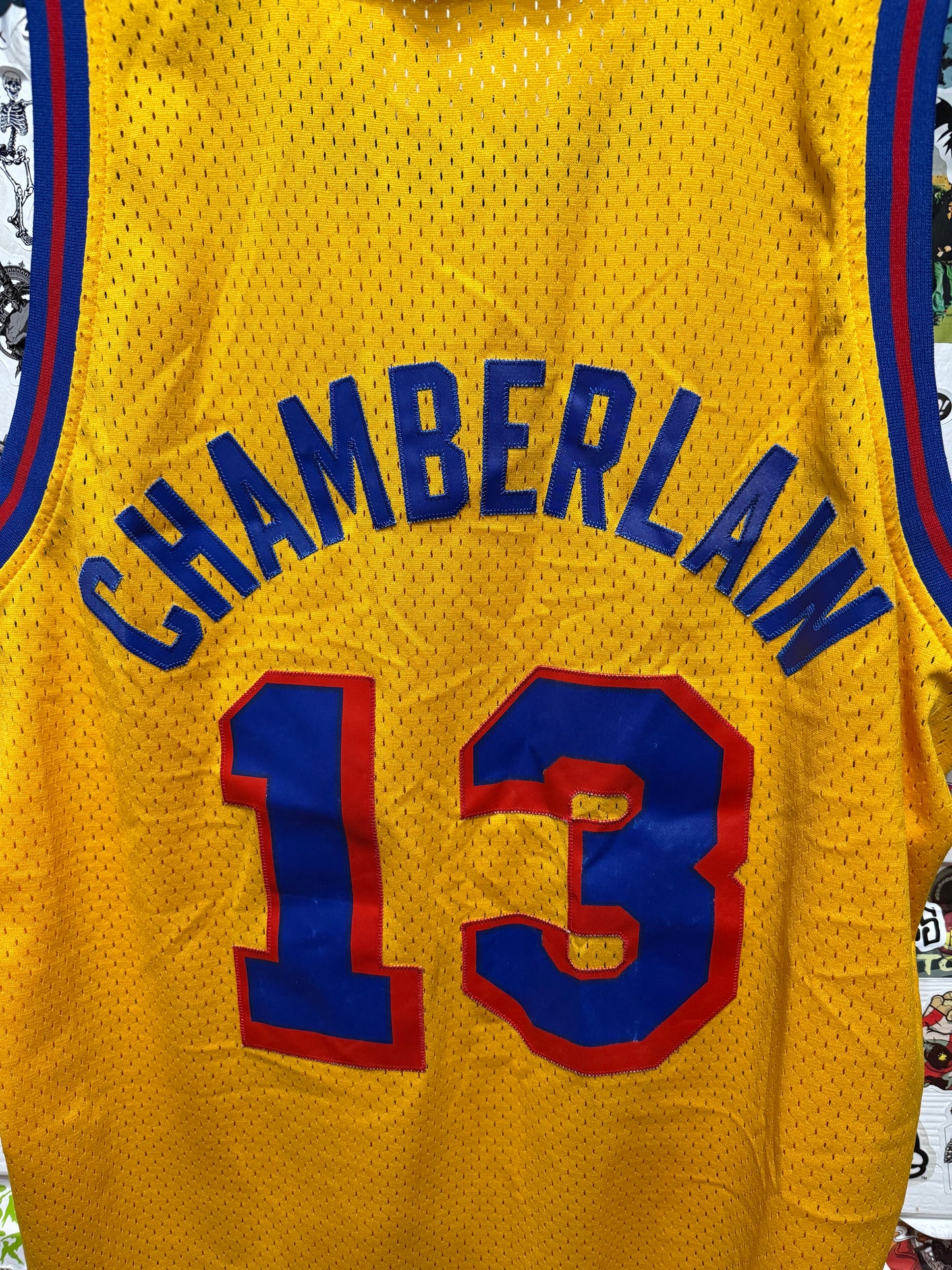 Adidas NBA Hardwood Classics Wilt Chamberlain #32 San Francisco Warriors Jersey Size XL