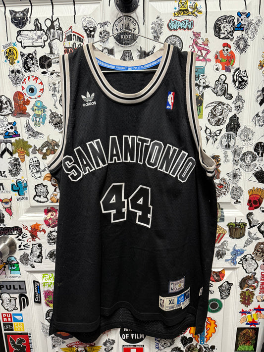 Adidas Hardwood Classics George Gervin #44 San Antonio Spurs Jersey Size XL