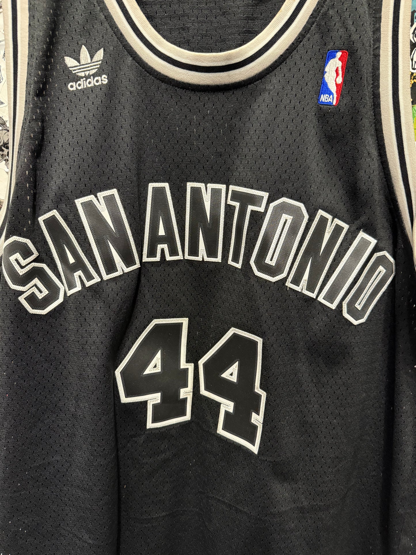 Adidas Hardwood Classics George Gervin #44 San Antonio Spurs Jersey Size XL