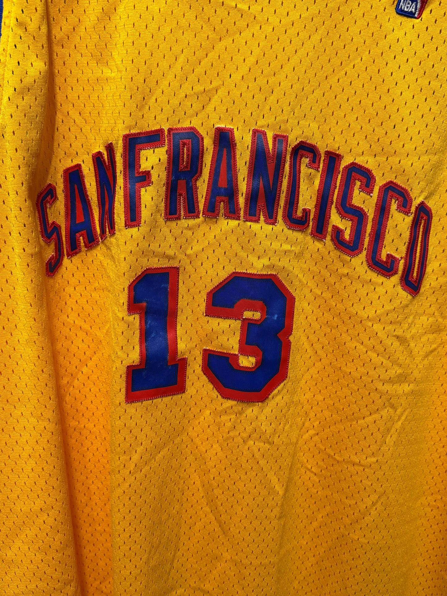Adidas NBA Hardwood Classics Wilt Chamberlain #32 San Francisco Warriors Jersey Size XL