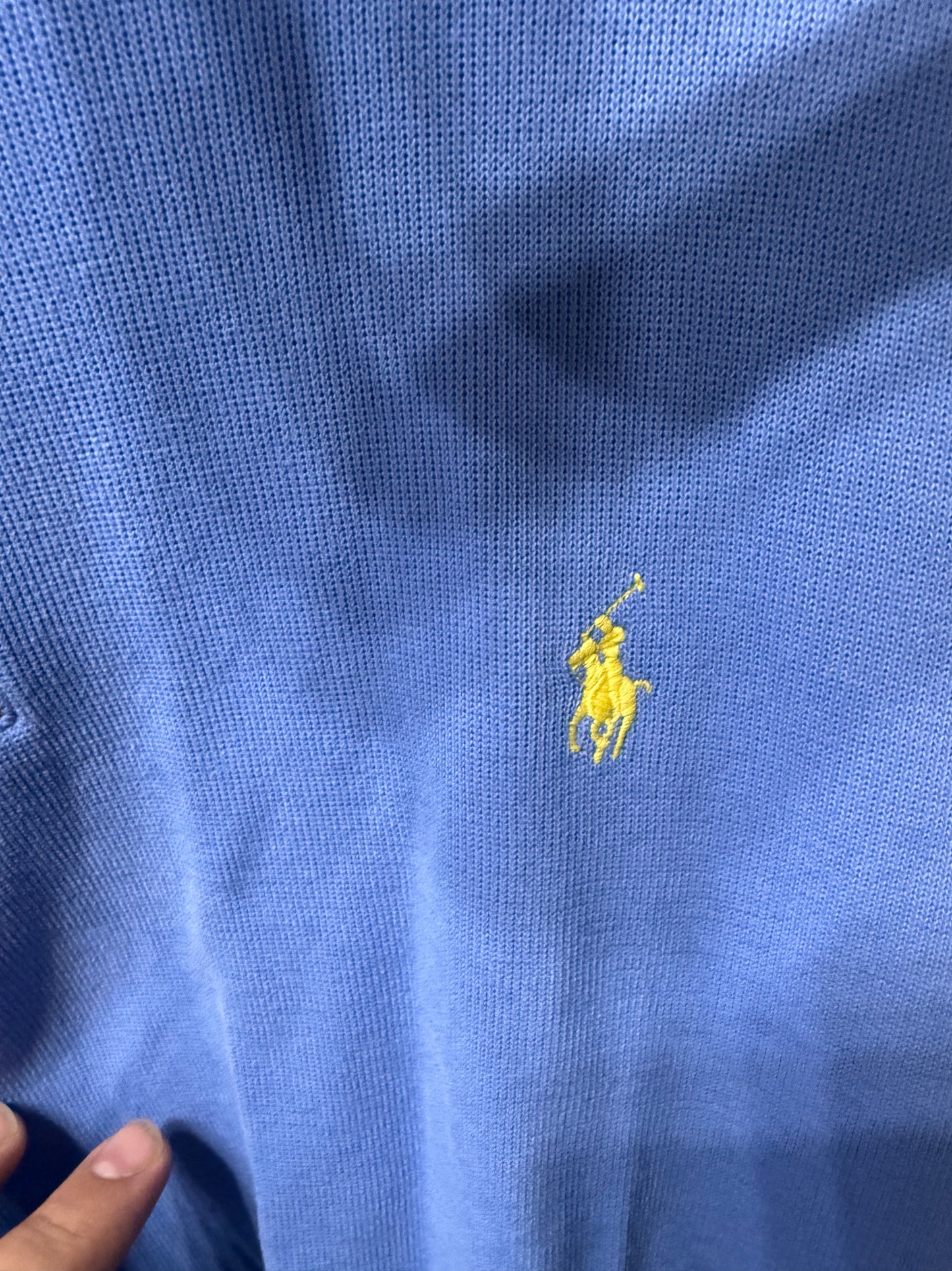 Polo Ralph Lauren Shirt Men 1/4 Zip Pullover Brown Pony Long Sleeve Size 2XL