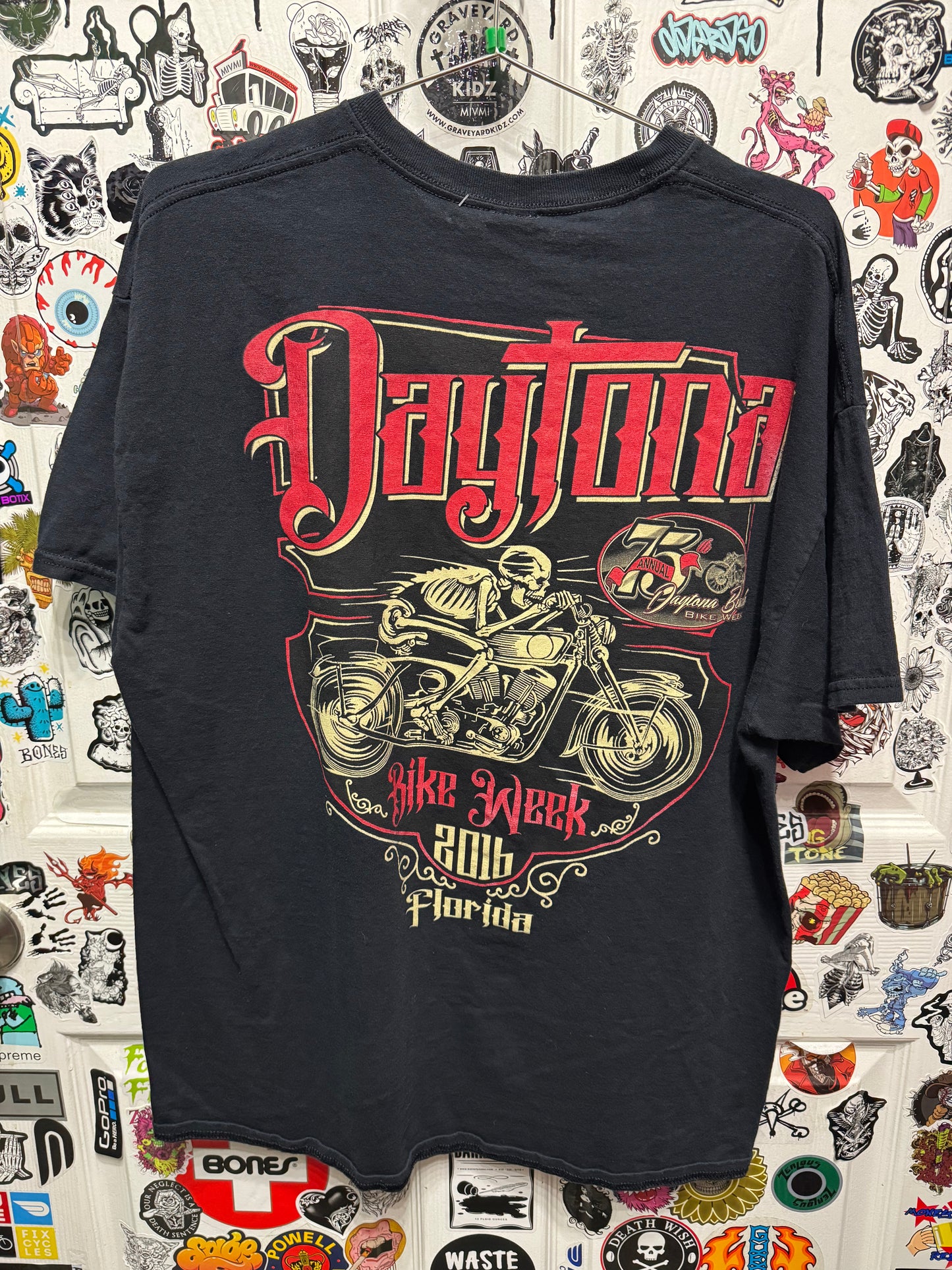 2016 75th Annual Daytona Bike Week Shirt Size XL